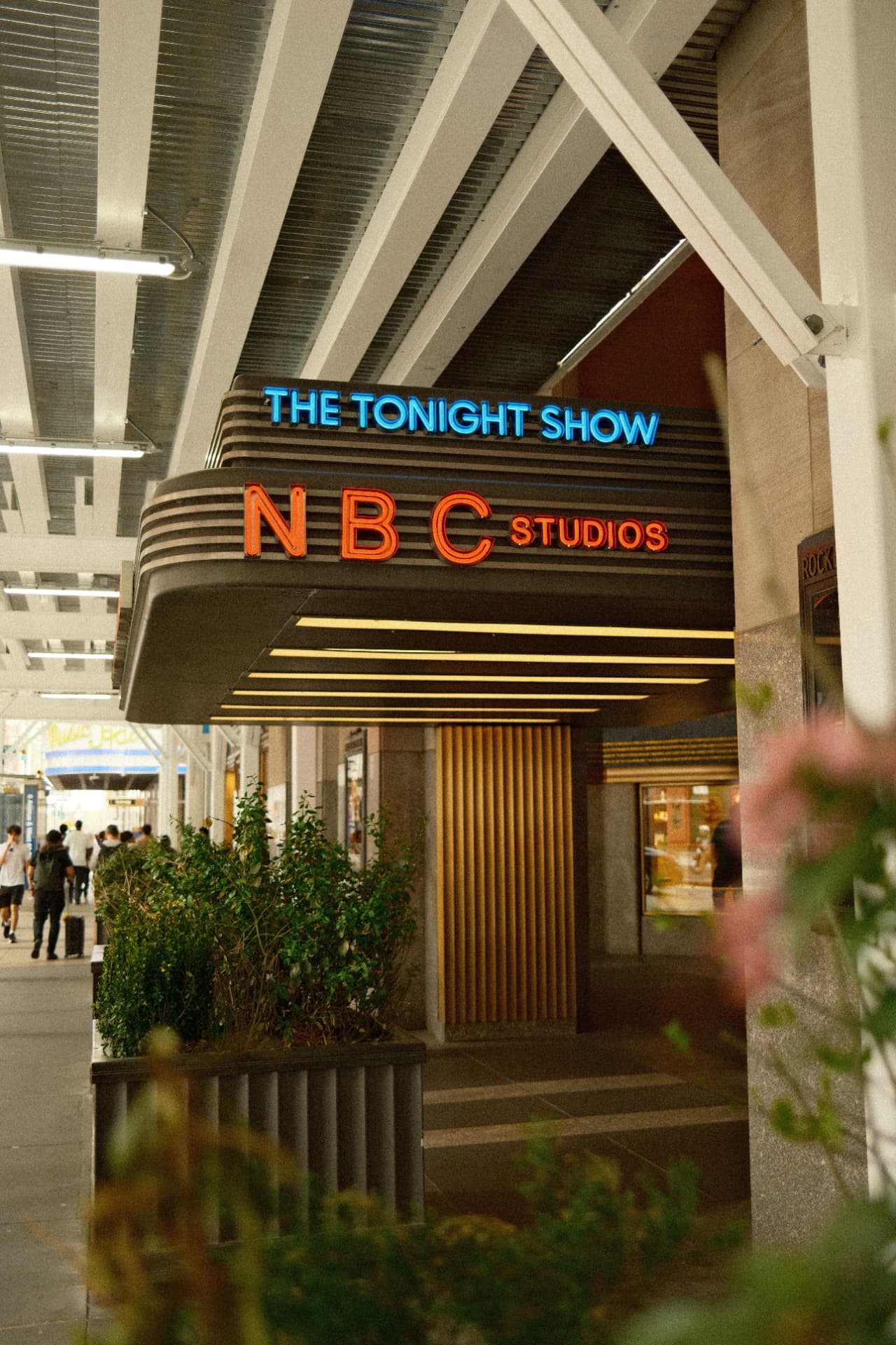 NBC Studios marquee near Studio City