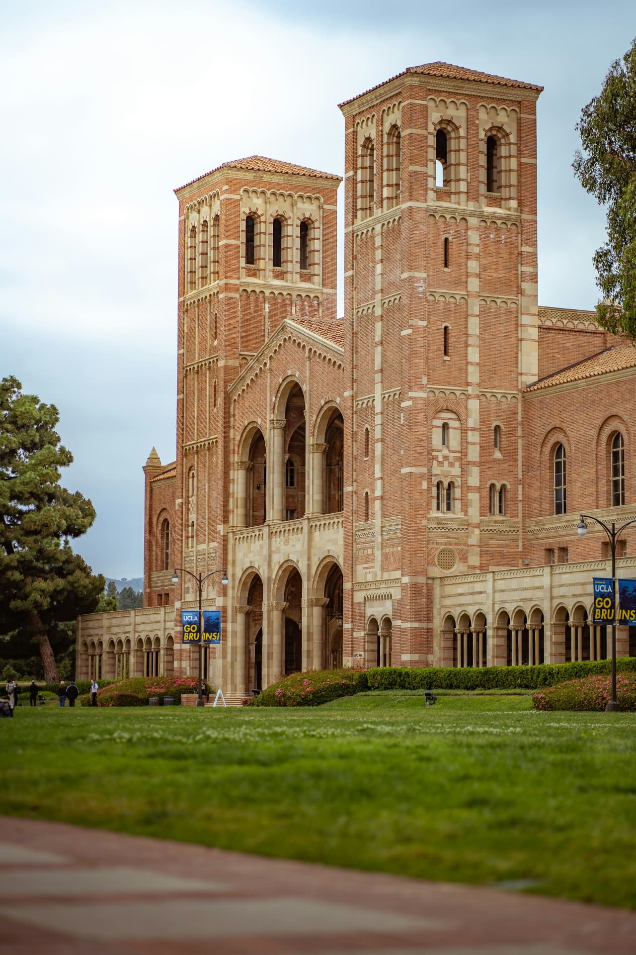 Royce Hall on the UCLA campus in Westwood, West Los Angeles