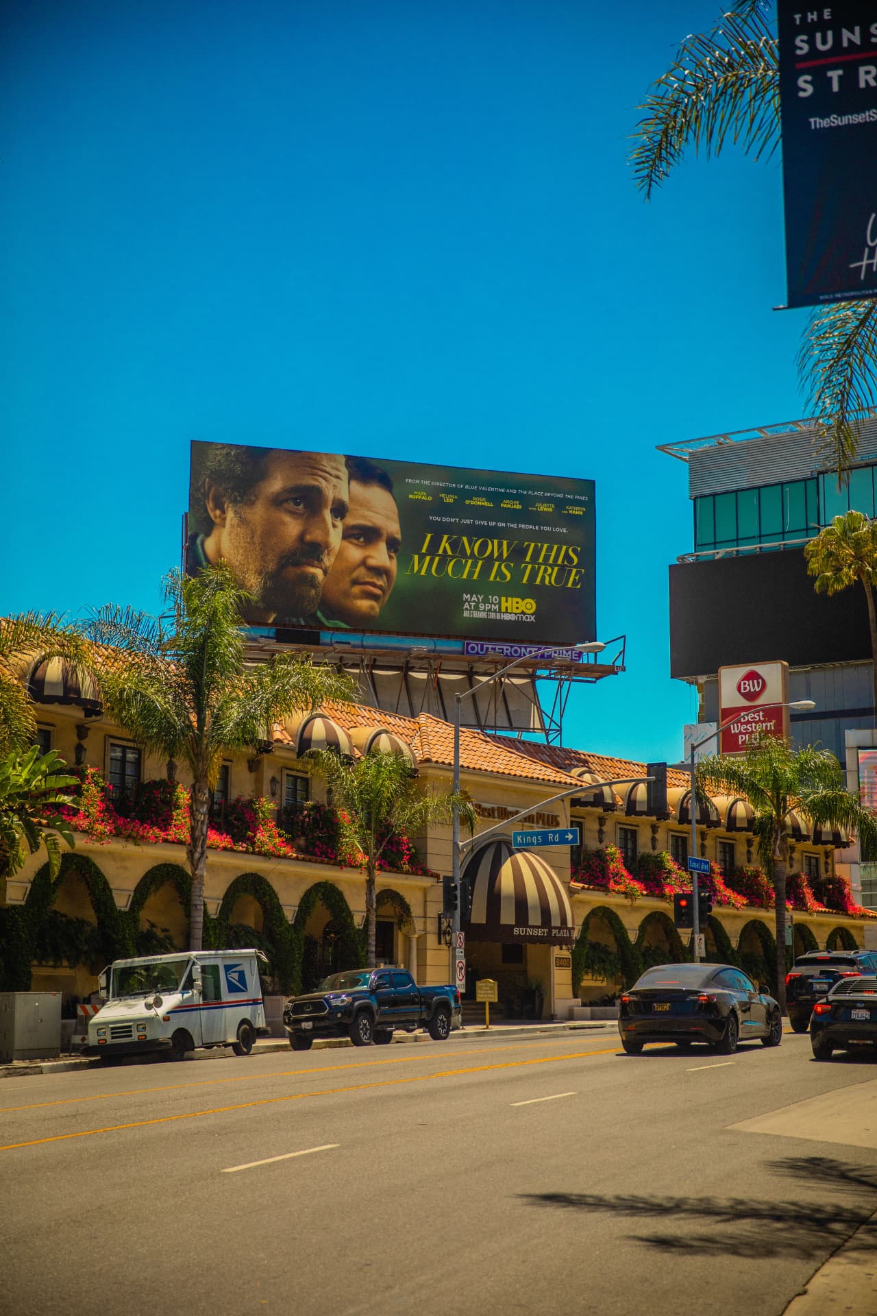 Sunset Plaza on the Sunset Strip in West Hollywood