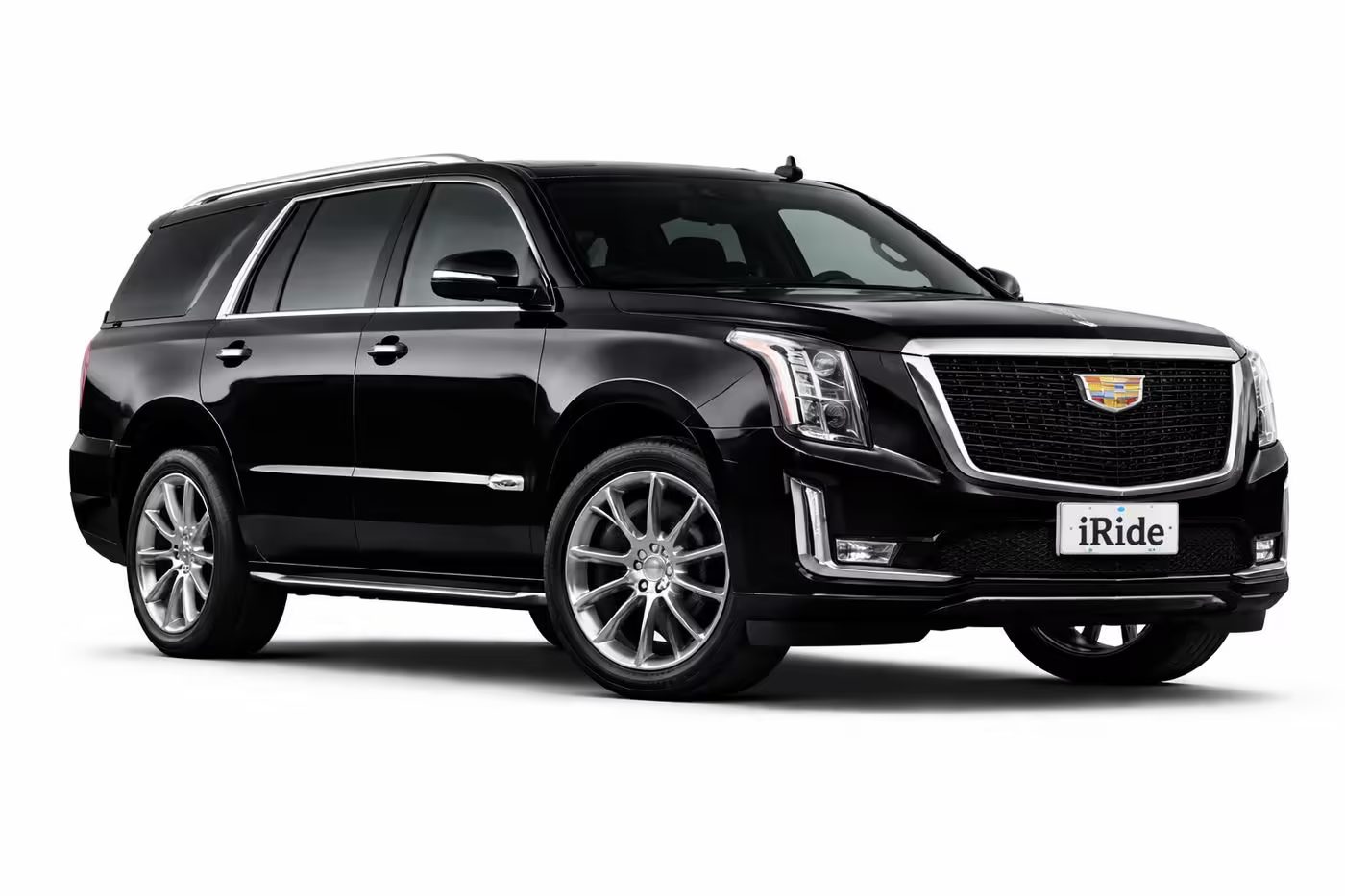 iRide360 black Cadillac Escalade luxury SUV