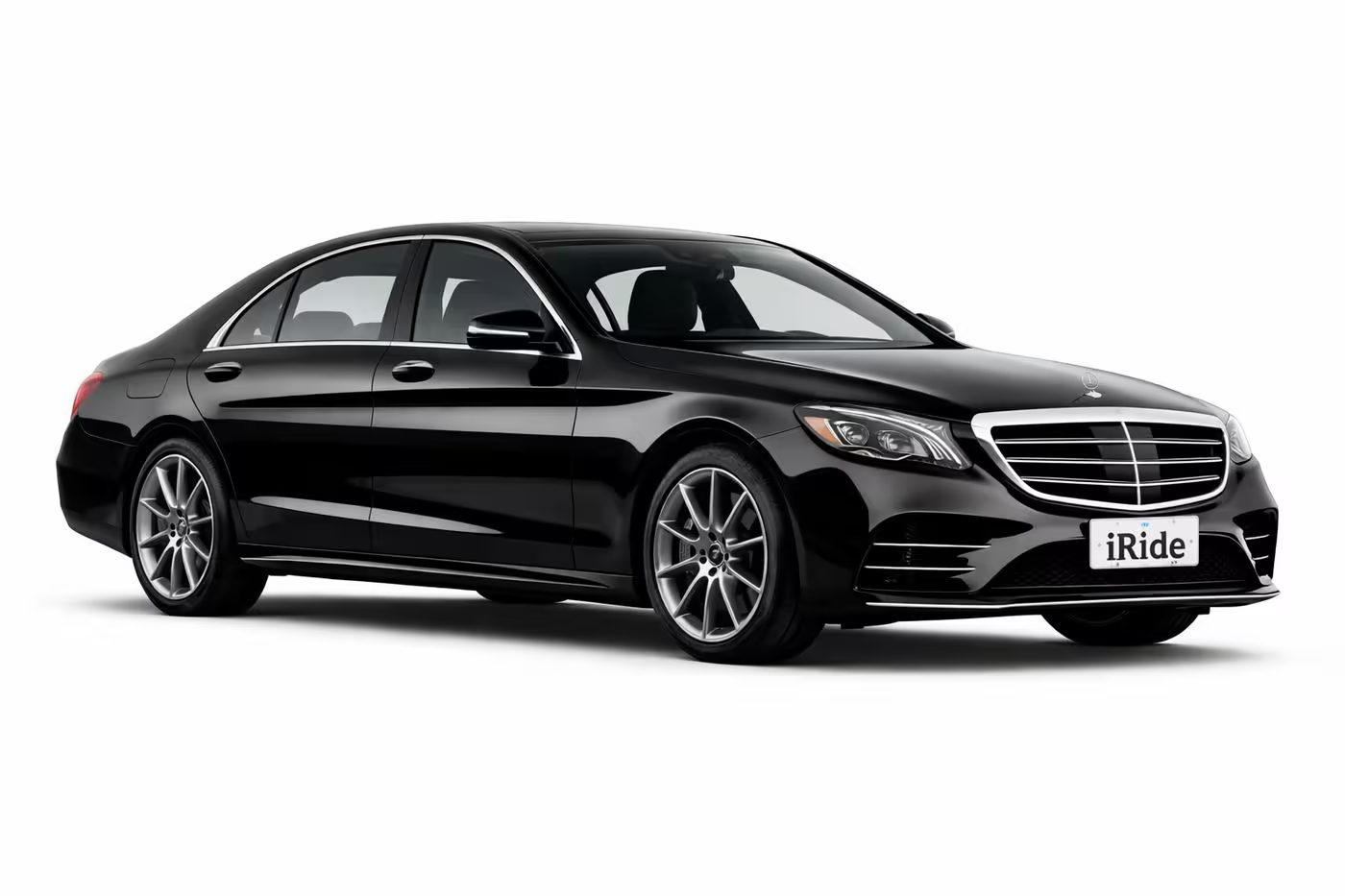 iRide360 black luxury sedan for Los Angeles chauffeur service